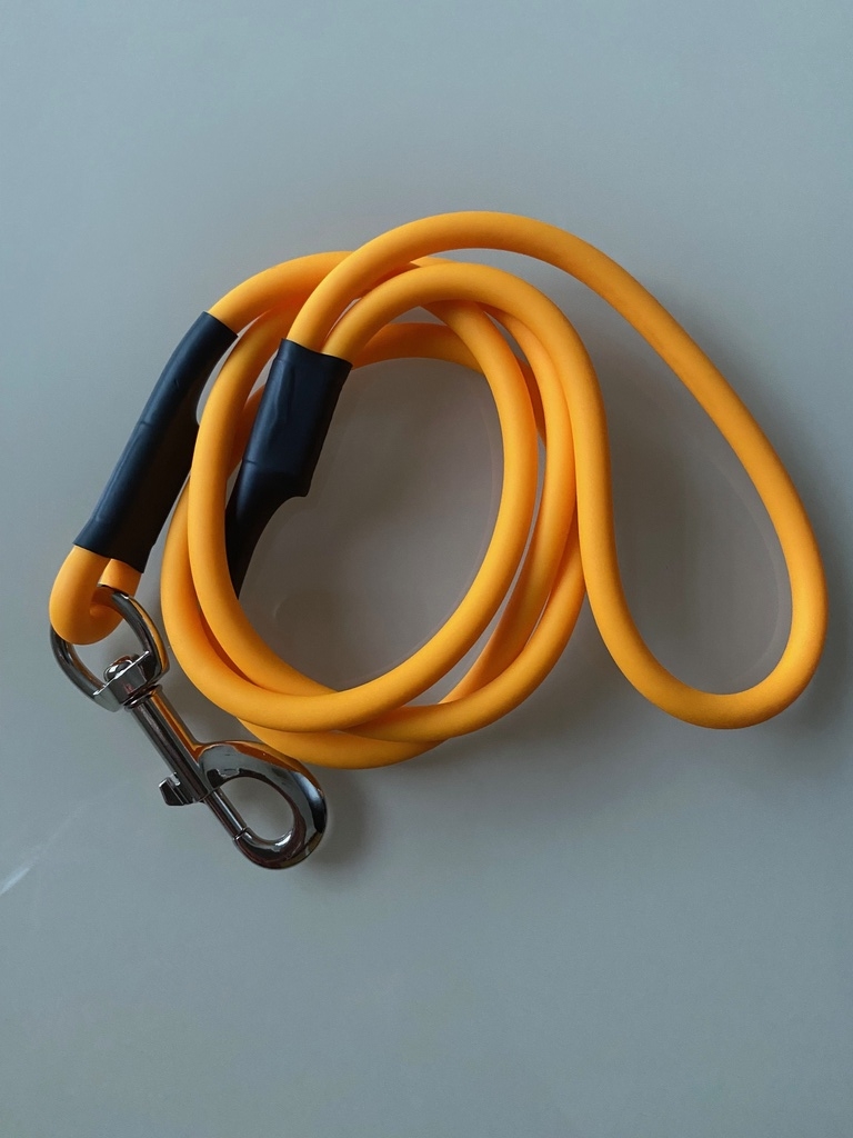 Οδηγός κορδόνι TPU φωσφοριζέ ΠΟΡΤΟΚΑΛΙ 8mm